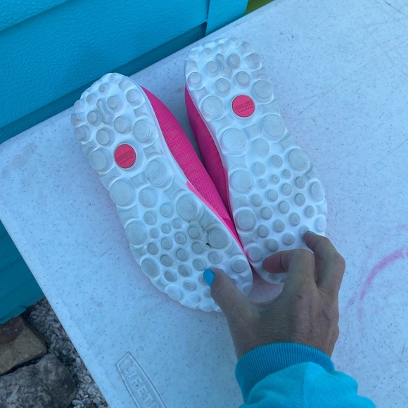 Skechers Neon Pink Slip-On Sneakers - Picture 6 of 6